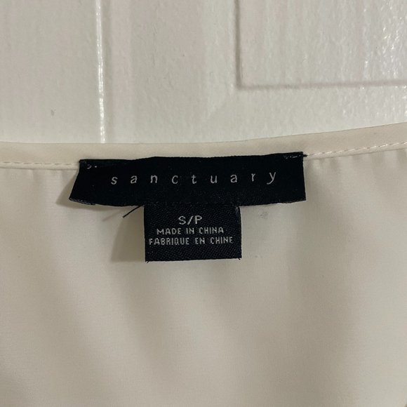 Sanctuary White Tank Top - Picture 4 of 4